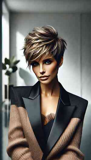 Pixie Cut με Layers