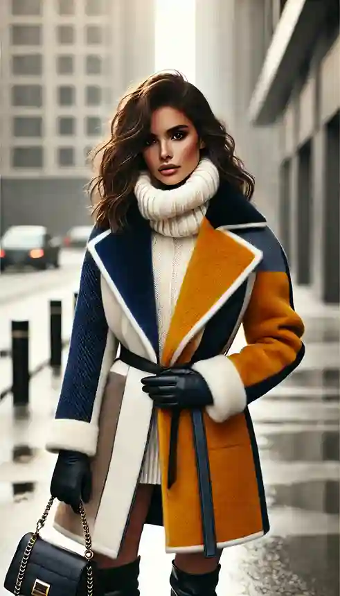 Color Blocking στα Πανωφόρια