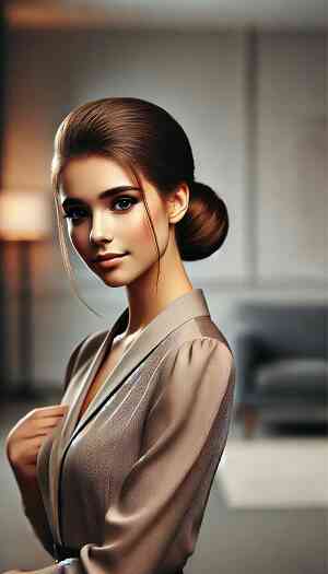 Χαμηλός Κότσος (Low Bun) χτένισμα για το πρωί