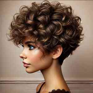 Pixie Cut με Όγκο