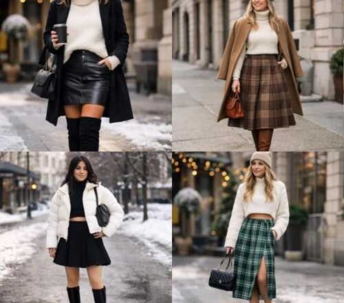 Χειμωνιάτικα outfit με φούστα: 8 στιλάτες ιδέες!