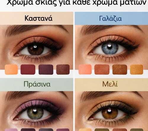 Χρώμα σκιάς για κάθε χρώμα ματιών: Για βλέμμα μαγικό!