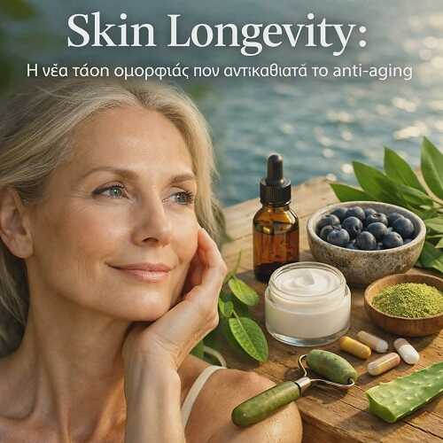 Skin Longevity: Η νέα τάση ομορφιάς που αντικαθιστά το anti-aging