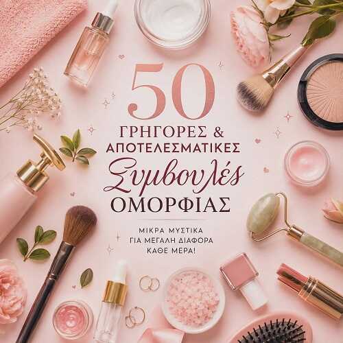 50 Γρήγορες και Αποτελεσματικές Συμβουλές Ομορφιάς 