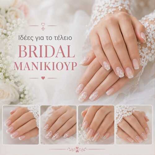 Ιδέες για το τέλειο bridal μανικιούρ!