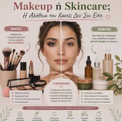 Makeup ή Skincare; Η Αλήθεια που Κανείς Δεν Σου Είπε