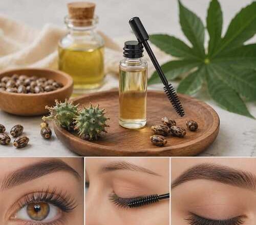 Σπιτικό Serum Βλεφαρίδων με Καστορέλαιο για Πυκνές Βλεφαρίδες