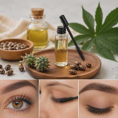 Σπιτικό Serum Βλεφαρίδων με Καστορέλαιο για Πιο Πυκνές & Δυνατές Βλεφαρίδες